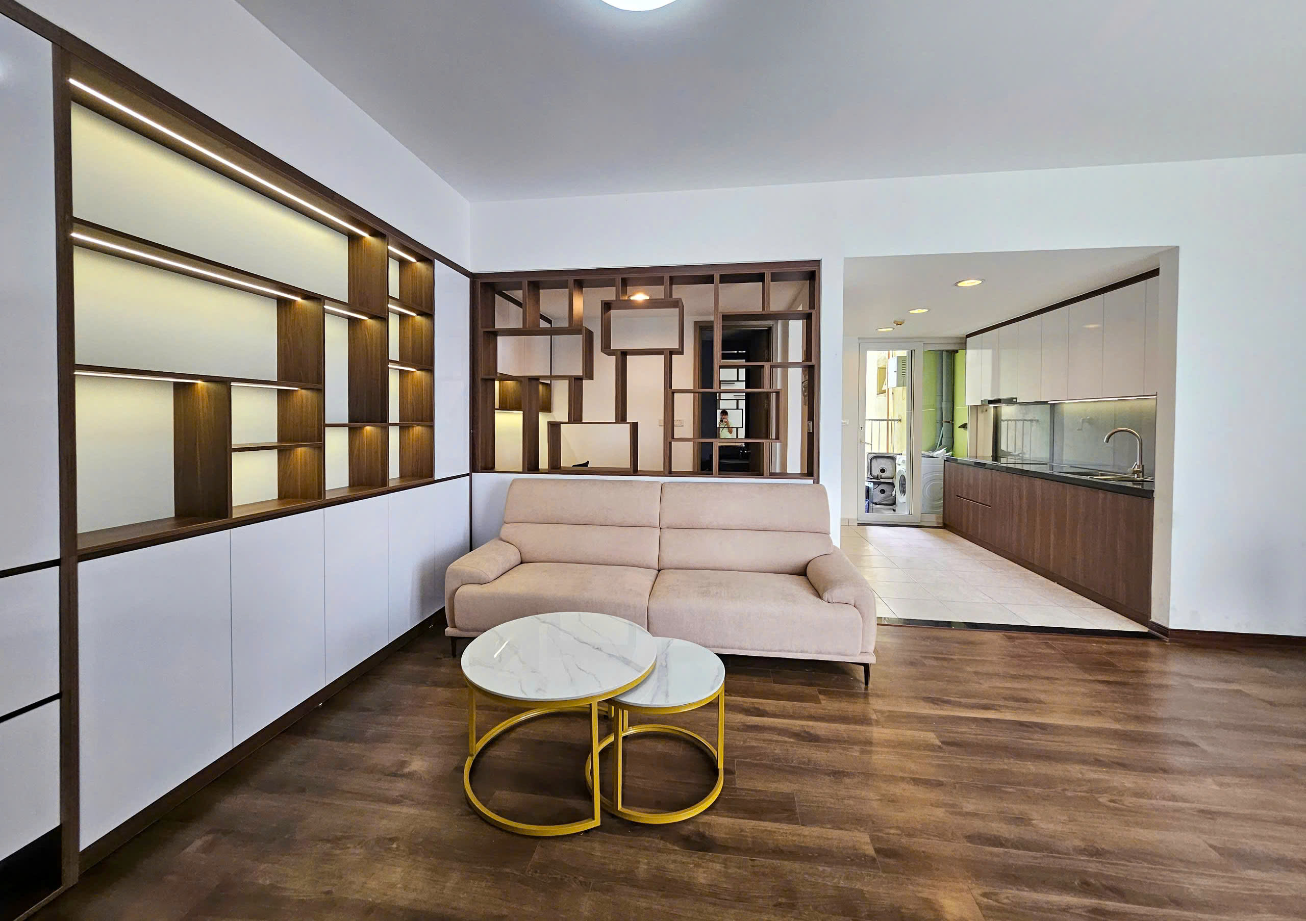 Thi công căn hộ 83m2 Rừng Cọ – KĐT Ecopark