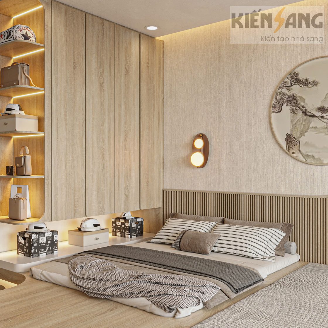 Thiết kế nội thất căn hộ Studio trục xx06 Onsen – KĐT Ecopark
