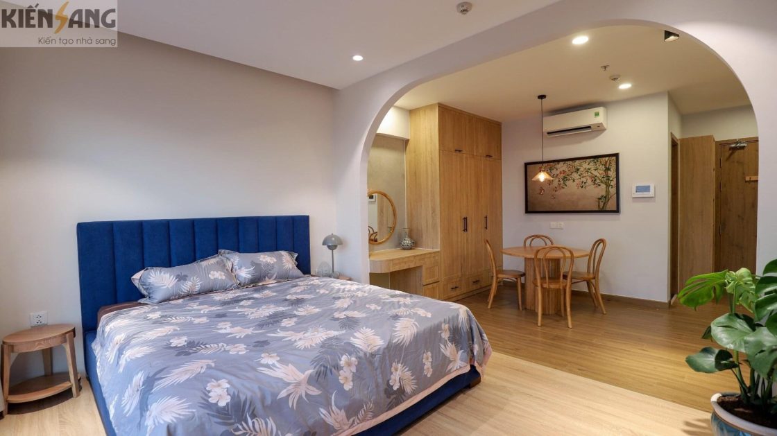 Hoàn thiện nội thất căn hộ 1pn trục xx08 Tòa SkyOasis 1 – KĐT Ecopark