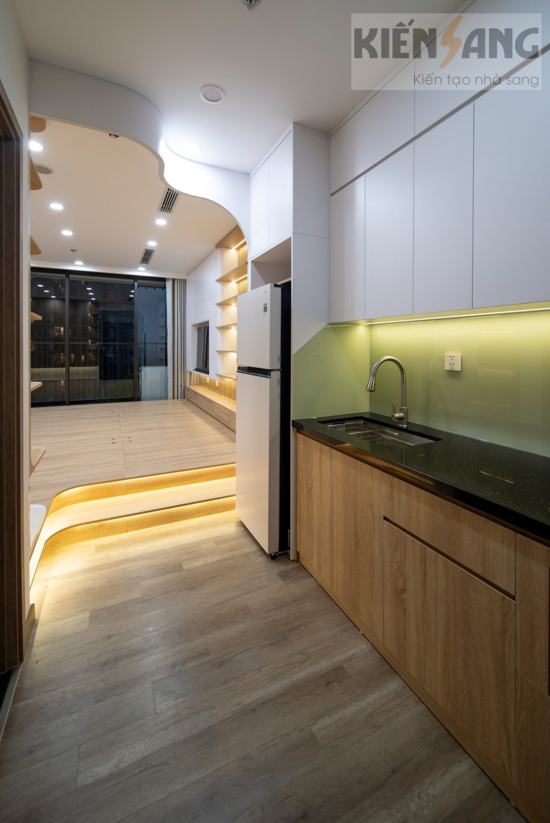 Thi công nội thất căn hộ Studio trục xx06 Onsen – KĐT Ecopark