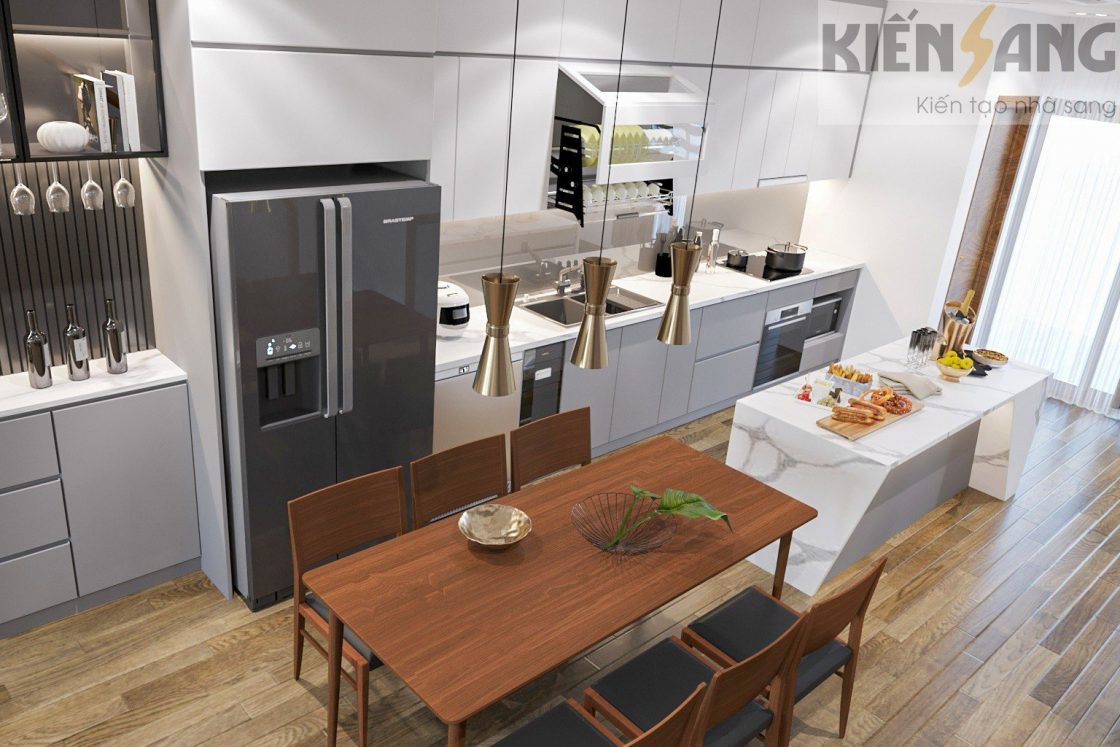 Thiết kế nội thất nhà phố Thung Lũng Mùa Xuân – KĐT Ecopark