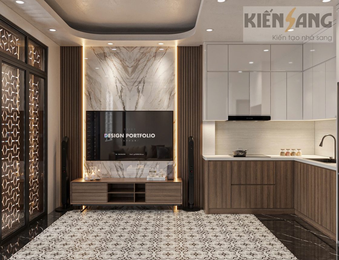 Thiết kế nội thất nhà phố Chị Chi – Ngô Gia Tự