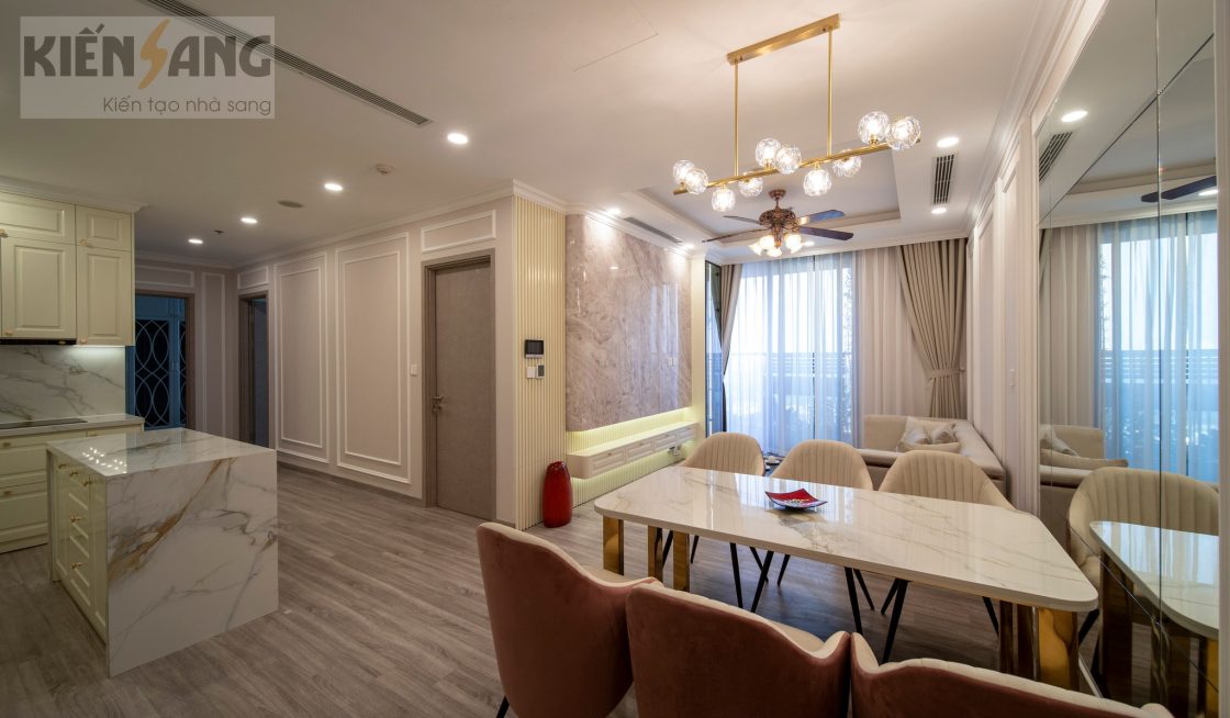 Hoàn thiện nội thất 3pn trục xx08 SF2 – KĐT Ecopark
