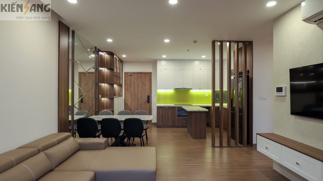 Hoàn thiện nội thất căn hộ 3pn tòa Sky Oasis 1 – KĐT Ecopark