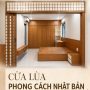 CỬA LÙA PHONG CÁCH NHẬT BẢN | THI CÔNG THỰC TẾ TẠI ĐÔNG ANH – HÀ NỘI