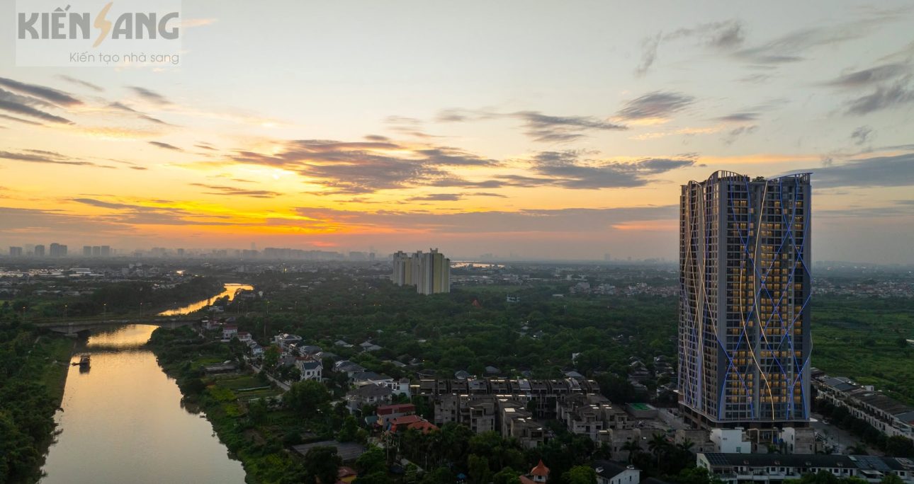 Toàn cảnh tòa The Fibonan (Văn Giang – Hưng Yên)